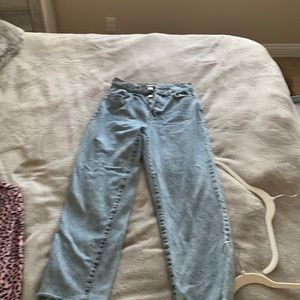 Pacsun size 27 High rise straight jeans